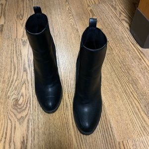 Black Heeled Booties